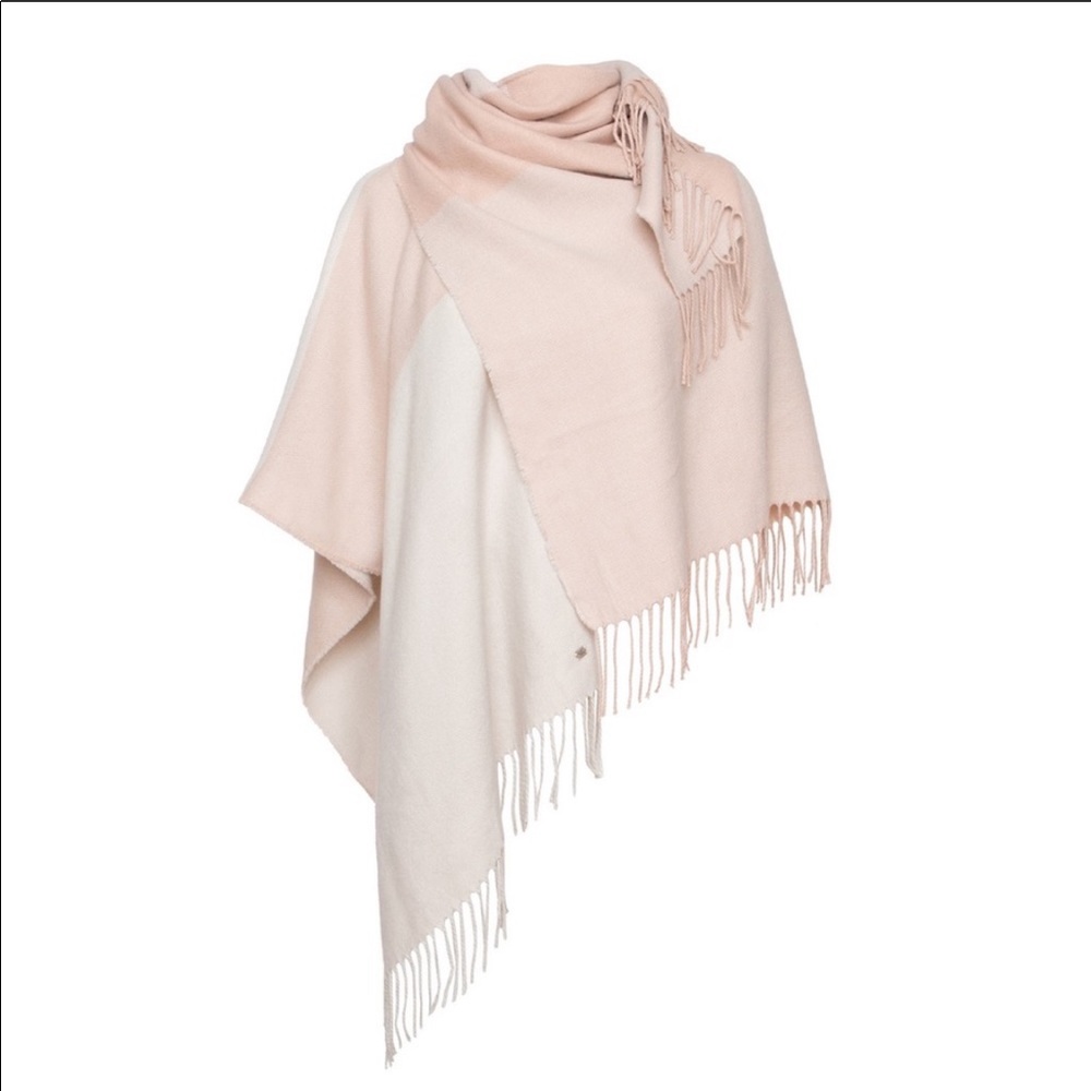 SOLD Soia & Kyo | Woven Scarfigan Fringe in Quartz - Picture 3 of 10